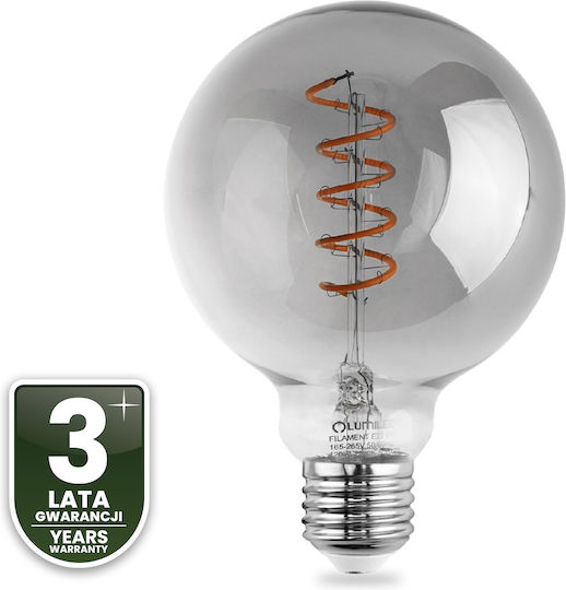 3x LED Glühbirnen E27 Sphäre G95 6w = 50w Dekorative Beleuchtung 360°