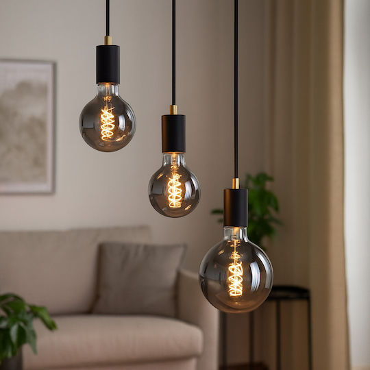 3x LED Glühbirnen E27 Sphäre G95 6w = 50w Dekorative Beleuchtung 360°