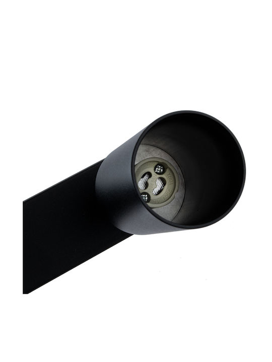 Ceiling Spot Light Tuba Spotlight Halogen Angled 2x GU10 Tabula Lumiled