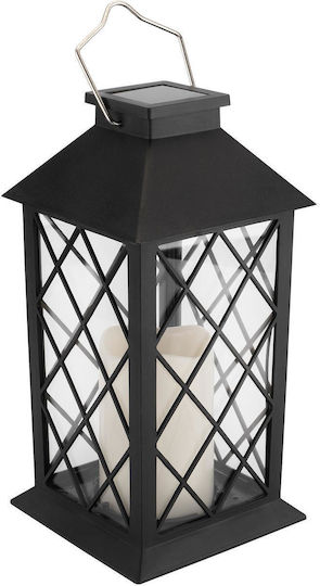 Lirio 2 Lampă Solară de Grădină IP44 LED Statuie Lanternă Suspendată Neagră Lanternă Lumiled