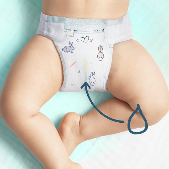 Pampers Babywindeln mit Klebeband Harmonie Nr. 3 für 6-10kg 88 Stück