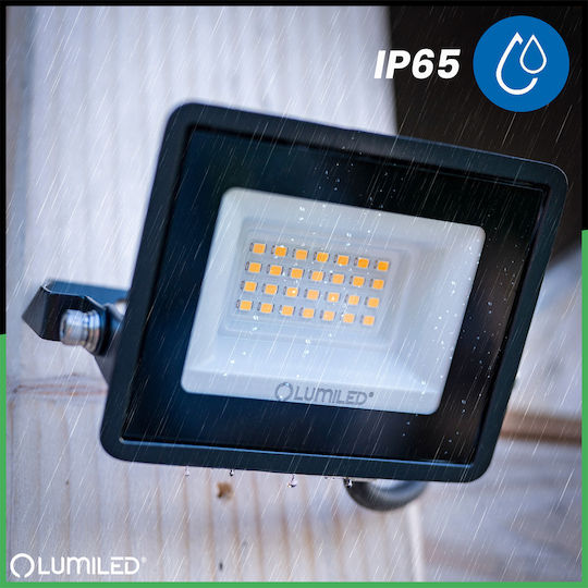 LED Flood Light Zuna2 20W 1800Lm 6500K IP65 Black Phosphorized