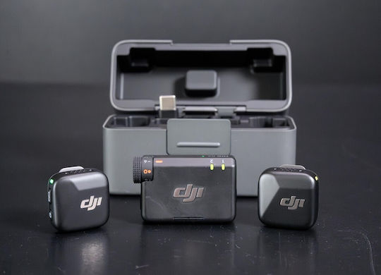 DJI Mic Mini 2S Wireless Lavalier Microphone Set Journalistic (2 TX + 1 RX + Charging Case)