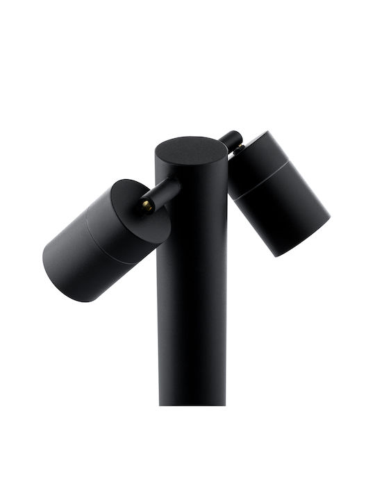 Lampa De Grădină Post Exterior Lampă De Podea Spot Vertical 45 Cm 2x Gu10 Asti Lumiled