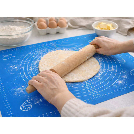 Silicone Pastry Mat 50 x 40 cm Non-Stick With Measuring Guides