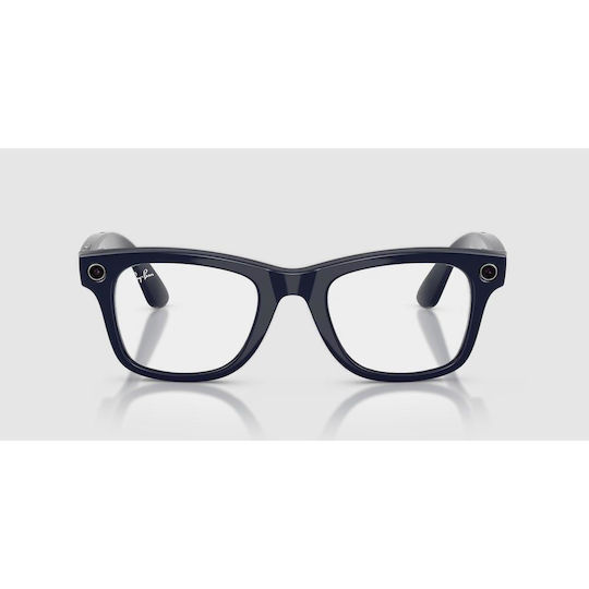 Ray-Ban Ochelari Inteligenți Ray-Ban Meta Wayfarer Gen 2 Rw4012 6628mf Mărimea M 50-22 Wi-fi 6 Bluetooth Cameră Înregistrare Video Asistent Vocal 32gb Flash Lentile Transition Transparent Albastru