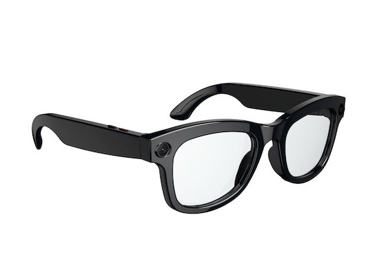 Ochelari Inteligenți Isen M01 Pro Lentile Transparente Cadru Negru AI Traducere AI Cameră 8mp 48g 8.6h Utilizare Reducere Zgomot ENC Control Senzorial Bluetooth 5.4 Încărcare Rapidă 1.5h