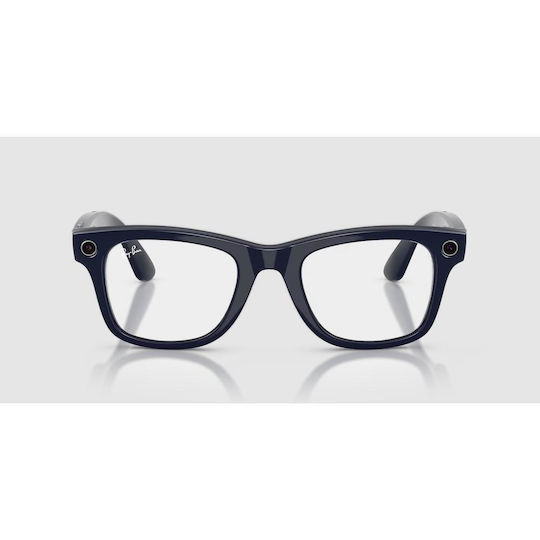 Ray-Ban Meta Wayfarer Gen 2 Rw4012 6628mf 53-22 Ochelari Inteligenți Wi-fi 6 Bluetooth Cameră Înregistrare Video Asistent Vocal 32gb Flash Lentile Transition Transparent Albastru Albastru