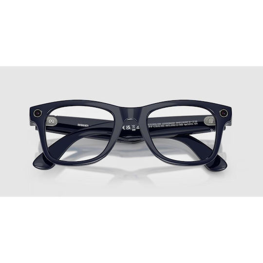 Ray-Ban Ochelari Inteligenți Ray-Ban Meta Wayfarer Gen 2 Rw4012 6628mf Mărimea M 50-22 Wi-fi 6 Bluetooth Cameră Înregistrare Video Asistent Vocal 32gb Flash Lentile Transition Transparent Albastru