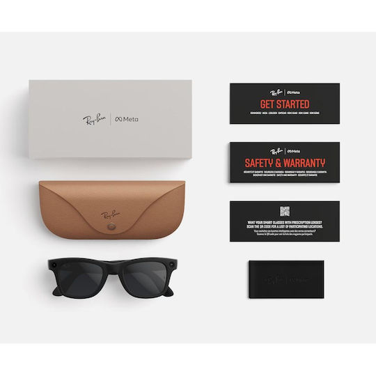 Ray-Ban Meta Wayfarer Gen 2 Rw4012 6628mf 53-22 Ochelari Inteligenți Wi-fi 6 Bluetooth Cameră Înregistrare Video Asistent Vocal 32gb Flash Lentile Transition Transparent Albastru Albastru