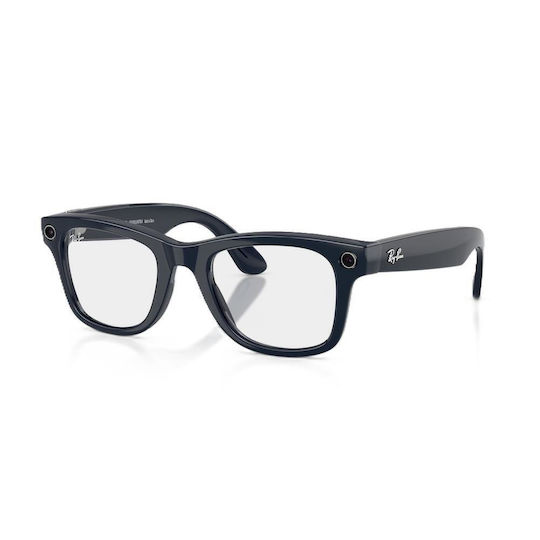 Ray-Ban Ochelari Inteligenți Ray-Ban Meta Wayfarer Gen 2 Rw4012 6628mf Mărimea M 50-22 Wi-fi 6 Bluetooth Cameră Înregistrare Video Asistent Vocal 32gb Flash Lentile Transition Transparent Albastru