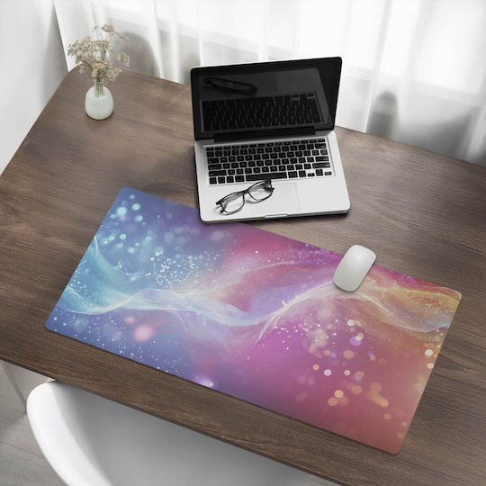 Covoraș De Birou Grafică Casă Birou Val Multicolor 90x45 Cm