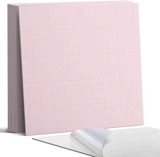 Vinyl Tile Set Kitchen Or Bathroom Decoration Thin Vertical Tiles 4x50x50 Cm