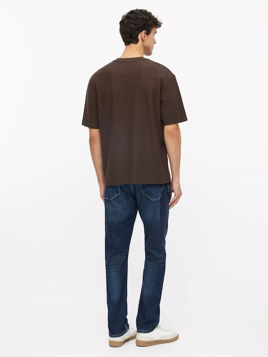 T-shirt Maro Închis