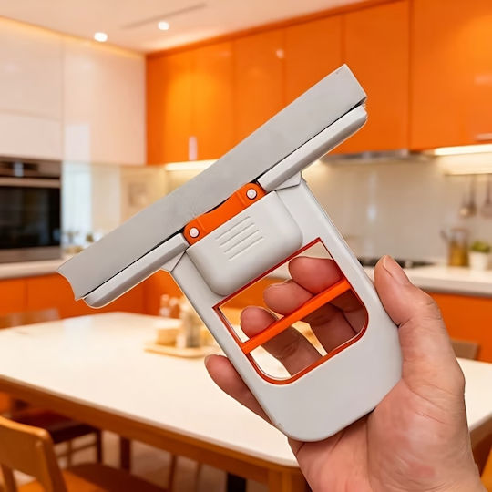 Mini Handheld Foldable Mop Automatic Wringing – Sponge for Counter Window Bathroom & Car Dry & Wet Cleaning