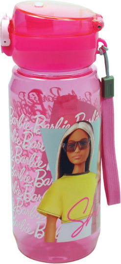 Gim Barbie Παιδικό Παγούρι Barbie Πολύχρωμο 600ml