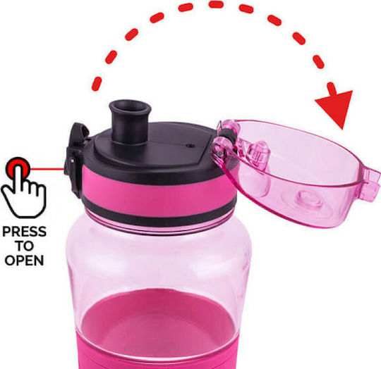 AlpinPro Kids Water Bottle from Silicone Thermos Cats 500ml