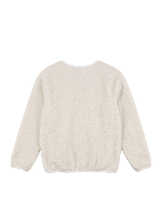 Cardigan pentru copii Fleece Bej Full