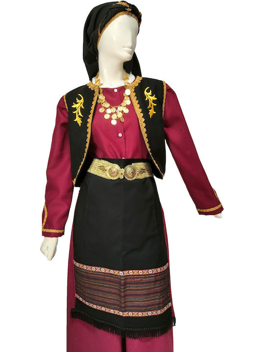 Traditionelle Epirus-Frauenkostüm