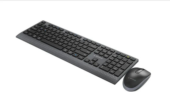 Gembird KBS-WPS-02 Kabelloses Bluetooth Tastatur & Maus Set für Tabletten Englisch (US)