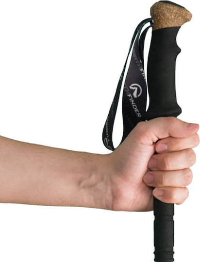 Northfinder Telescopic Trekking Pole 1 Unit Black