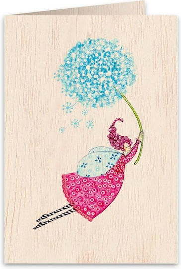 Card De Salutare Din Lemn Life Is Beautiful Atv014 Cozywood 4779034720647