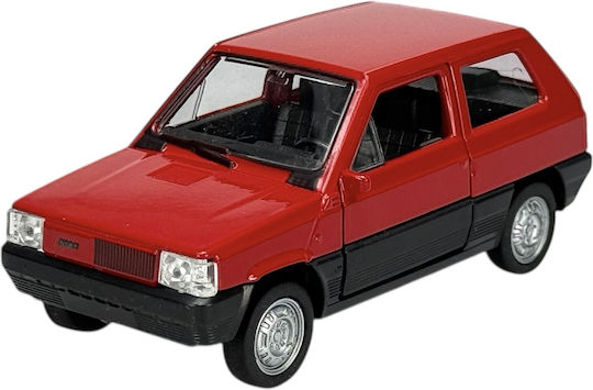 Welly Fiat Panda Червена Мащаб 1:34 43849