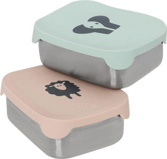 Ecolife Stainless Steel Kids' Food Container 0.8lt Grey