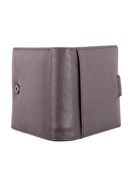 Herrenbrieftasche aus Braun Naturleder Graffette