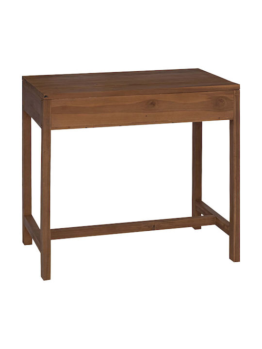 Solid Wood Console Natural W80xD50xH75cm