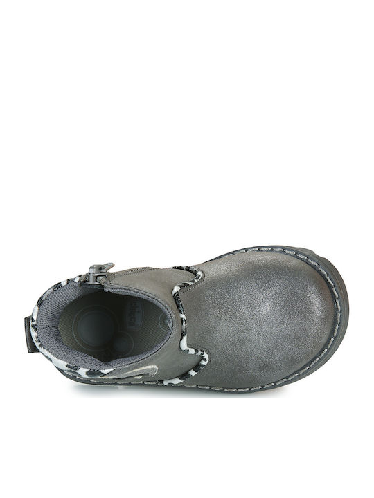 Kinderstiefel Silber