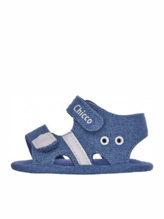 Chicco Weiche Sohlenschuhe für Babys Blau