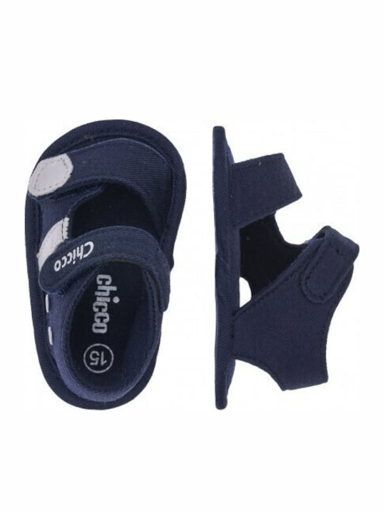 Chicco Soft-Sole Baby Sandals Navy Blue