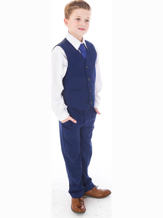 Kids Summer Suit 5 Pieces Blue Denzil