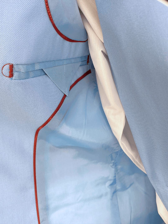 Kinderbekleidungssets Sommer 5Stücke Hellblau-blau Matteo