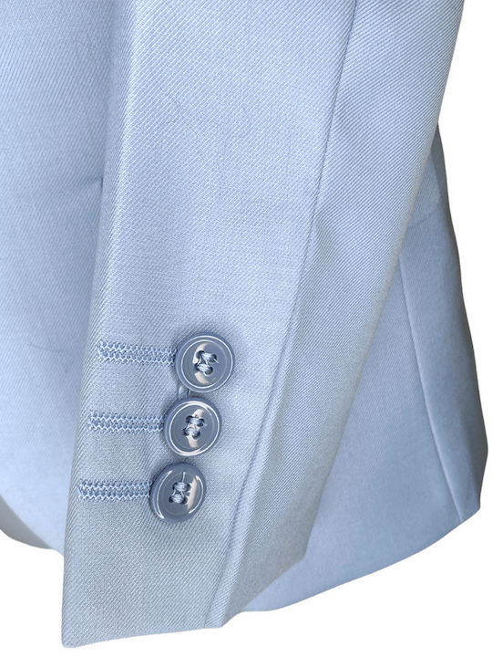 Kinderbekleidungssets Sommer 5Stücke Hellblau-blau Matteo