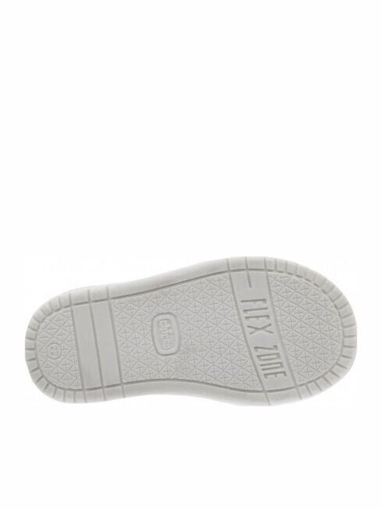 Celtic Kids Sneakers Anatomic with Hoop & Loop Closure White
