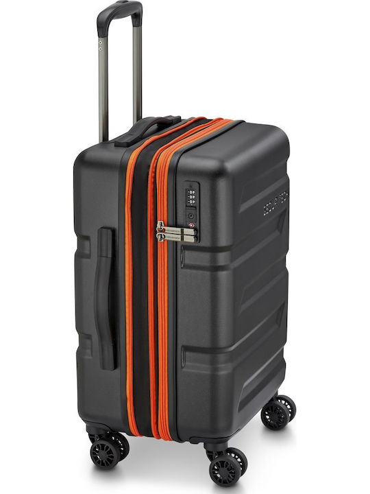 Securitech by Delsey Reisegepäck Kabinen Hart Schwarz Höhe 55cm