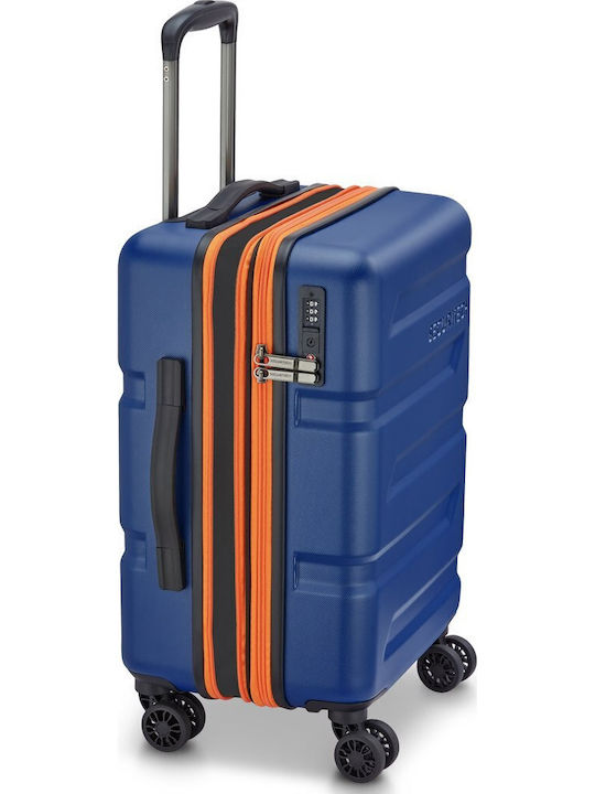 Securitech by Delsey Reisekoffer Hart Navy Blau Höhe 55cm