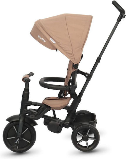 Q Play Rito Eva Star Kinderdreirad Klappbar & Wandelbar für 10 Monate Khaki