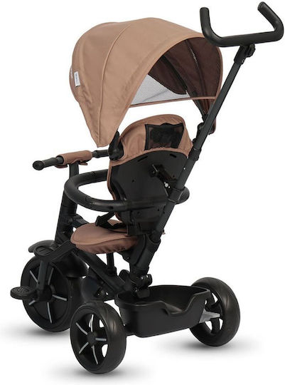 Q Play Rito Eva Star Kinderdreirad Klappbar & Wandelbar für 10 Monate Khaki