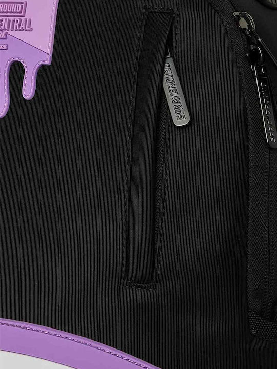 Sprayground School Backpack Junior High-High School Backpacks Shark Central Light Purple