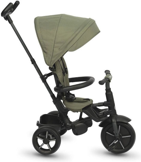Q Play Rito Eva Star Foldable & Convertible Kids Tricycle For 10 Months Army Green