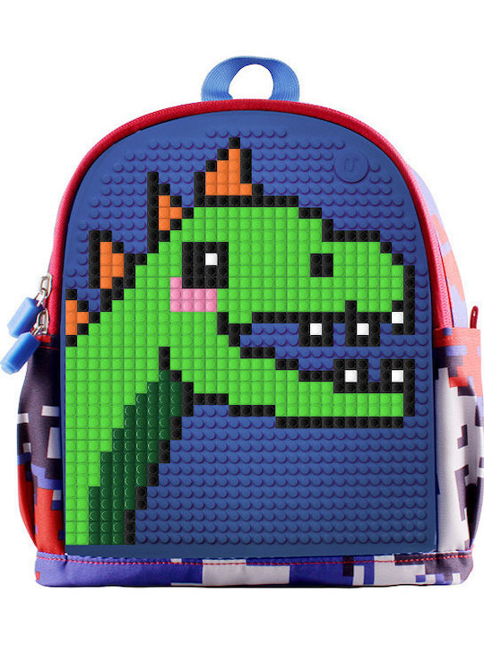Upixel Ghiozdan De Spate Scoala Primara Albastru 23 x 10 x 29 cm