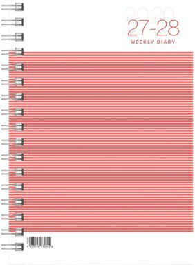 Linardatos Diary Agenda 2027 2028 Weekly Spiral 2 Years 17x24cm Planner For 2029