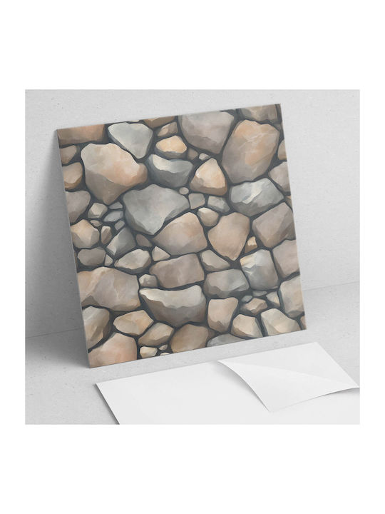 Set De Plăci De Vinil Model Decorativ De Piatră Bucătărie Sau Baie 20x20x20 Cm