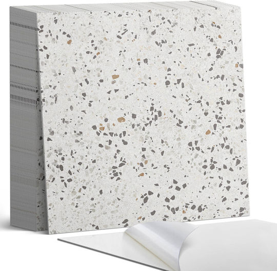 PVC Tile Set Decorative Design Kitchen Or Bathroom Small Stones 20x20x20 Cm