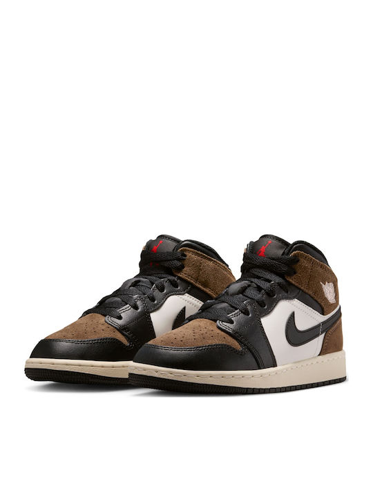 Air Jordan 1 Kids Sneakers High Black