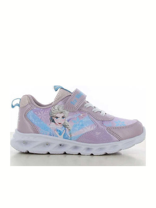 Kids Sneakers with Lights Lilac