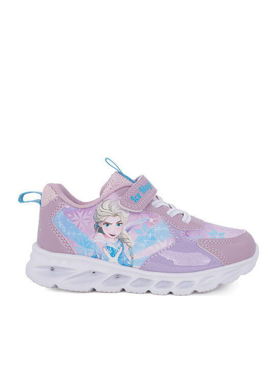 Kids Sneakers with Lights Lilac